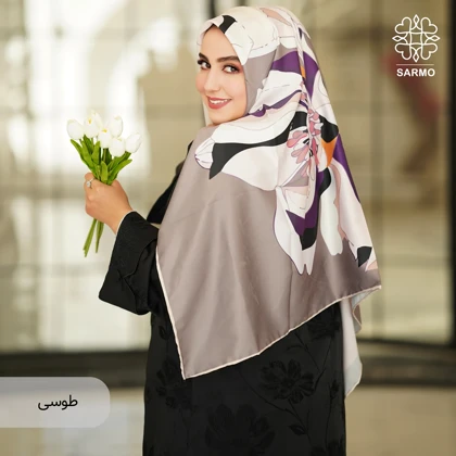 روسری ابریشم توییل هارمونی