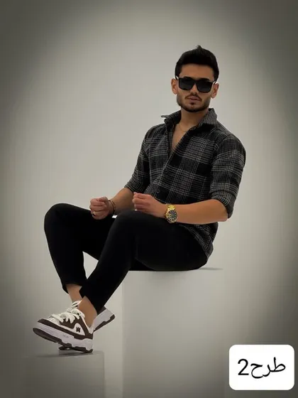 پیراهن یاسی_کد4007