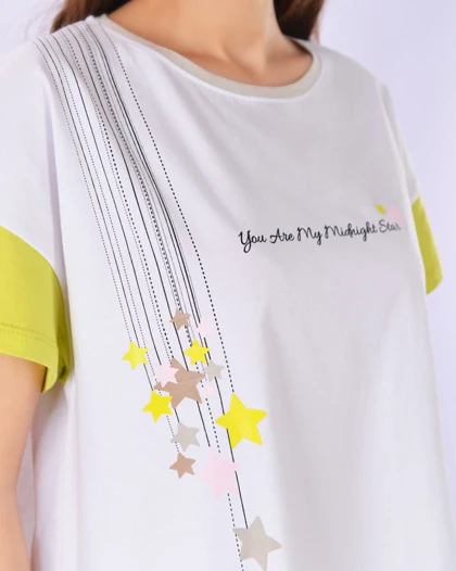 تیشرت و شلوار دلاریس زنانه