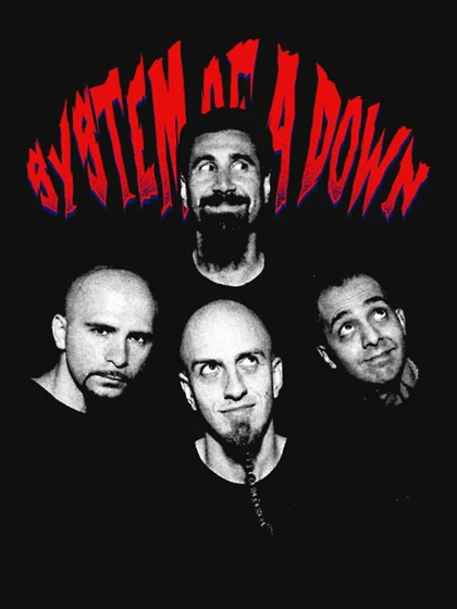 تیشرت سیستم او ا داون | System Down Classic کد 241751