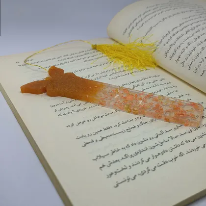بوک مارک رزینی مدل پروانه