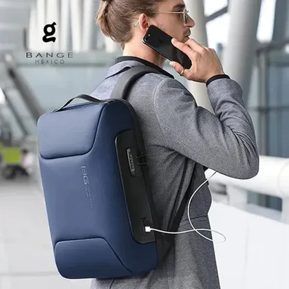 کوله پشتی بنج اورجینال BANGE - BG7216 + قفل ضد سرقت