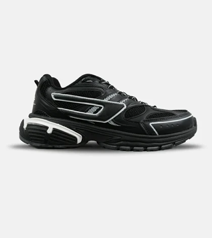 کفش کتانی مردانه مشکی سفید DIESEL S-SERENDIPITY SPORT
