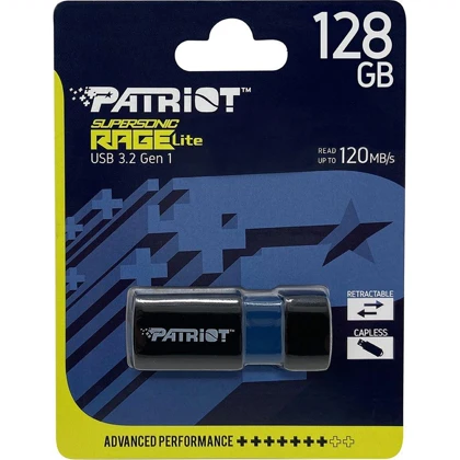 فلش مموری پاتریوت Patriot مدل RAGE LITE ظرفیت 128 گیگابایت USB3.2