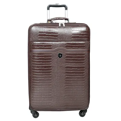 چمدان طرح چرم مدل T6012 سایز کوچک
