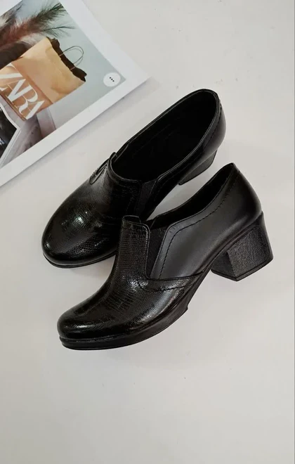 کفش کارمندی طبی زنانه کد 393