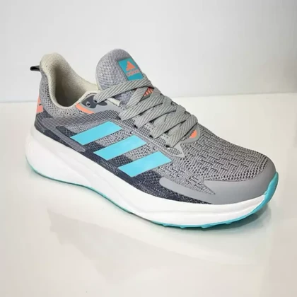 کفش ورزشی زنانه آدیداس مدل بوست Boost طوسی با کفی طبی