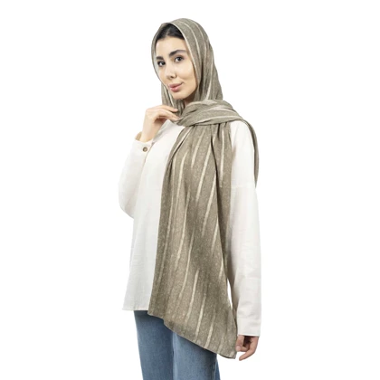 شال طرح راه راه زنانه - 39251738