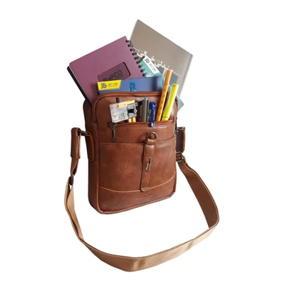 کیف رودوشی چرمی گوگانا مدل GOOGANA - GOOG920