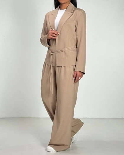 ست کت و شلوار دوبند دیپلمات  کد 800024