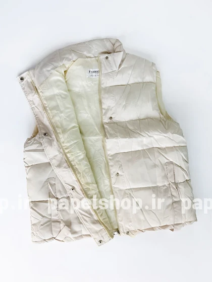 پافر زنانه شمعی زیب مخفی