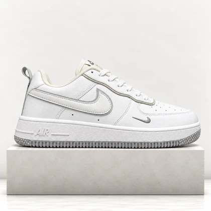 کفش سفید طوسی Nike Air Force مدل 9616 کلاسیک و اسپرت