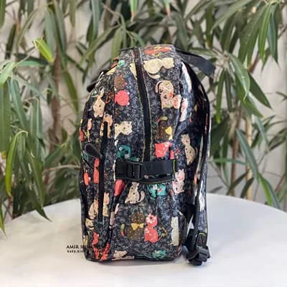 کوله مدرسه فانتزی چاپی برند BROSPORT