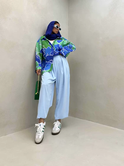 شومیز طرح رنگ