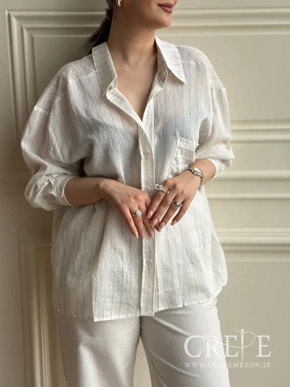 شومیز نخی راه راه