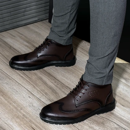 نیم بوت مردانه COCO قهوه ای مدلSalivan ویژه