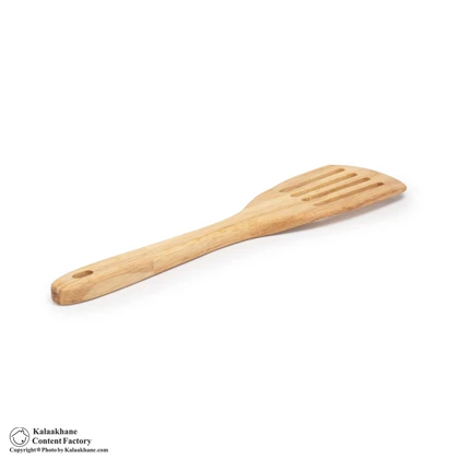 کفگیر شیاردار چوبی یونیک مدل 1112