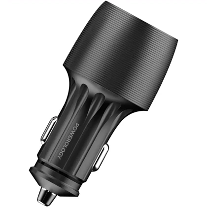 شارژر فندکی فست شارژ پاورولوژی Powerology مدل PCCSR021 توان 66 وات