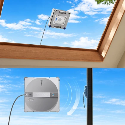 ربات شیشه پاک کن اکووکس ECOVACS مدل WG858-07 با مسیریابی هوشمند