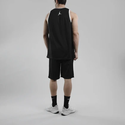 ست رکابی و شلوارک بسکتبالی ورزشی مردانه جردن مدل PY-JDI-4L1158 مشکی