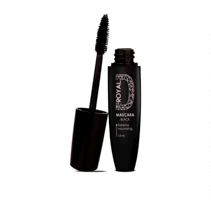 ریمل مژه مشکی ROYAL D با سری حجم دهنده قوی