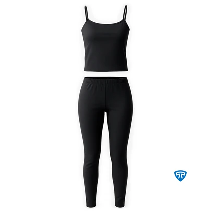 ست تاپ و لگ ویسکوز پنبه