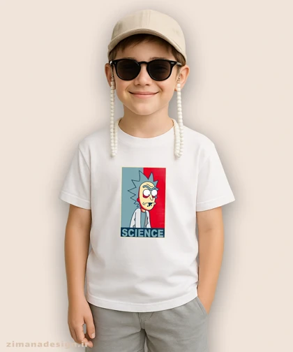 تیشرت بچگانه طرح ریک اند مورتی کد 893