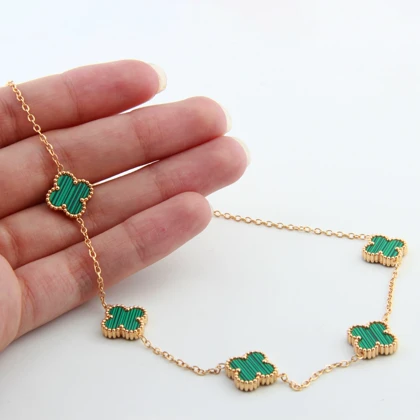 گردنبند زنانه مدل ونکلیف