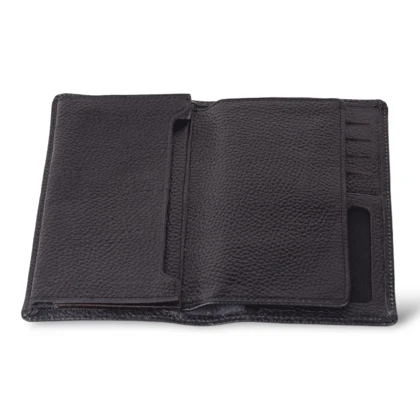 کیف پول کتی مردانه از چرم طبیعی (طرح فلوتر)