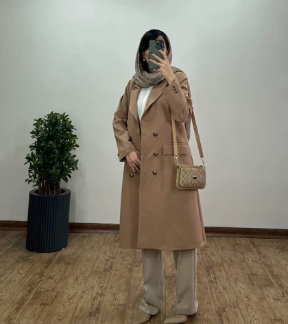 مانتو کتی بلند ساوین