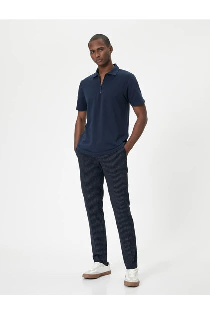 تیشرت یقه پولو مردانه koton