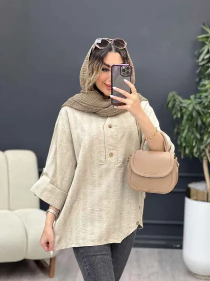 مانتو جلو بسته شیما