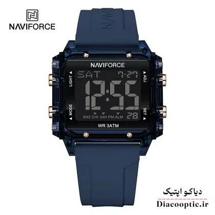 ساعت مچی زنانه دیجیتالی برند نیوی فورس مدل DO-NAVIFORCE 7101