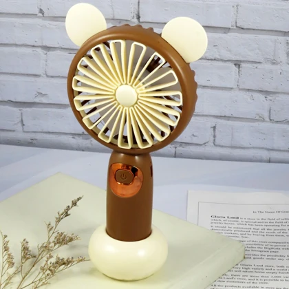 پنکه همراه مدل دستی و رومیزی کد GLnd00014 ظرفیت 500 میلی آمپر ساعت