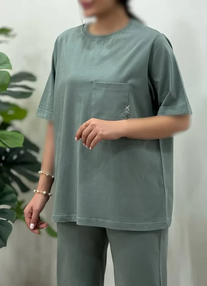تیشرت زنانه گلدوزی هلن