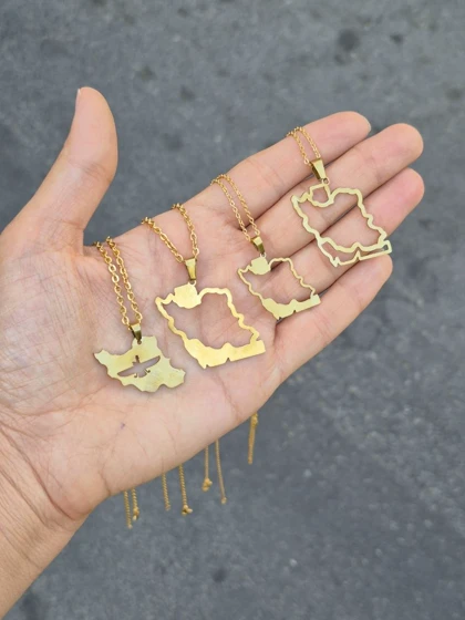 گردنبند نقشه ایران