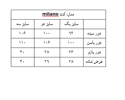 کت milano
