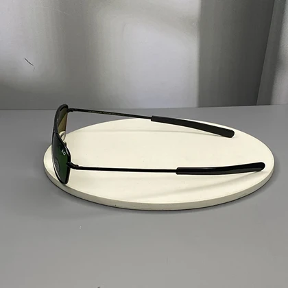 عینک آفتابی AO با فریم فلزی و لنز شیشه سنگ UV400 American Optical