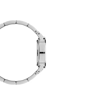ساعت دنیل ولینگتون زنانه آکونیک لینک نقره ای مشکی اسمال Dw-3454-L