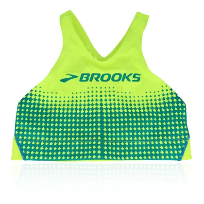 نیم‌تنه زنانه ورزشی Brooks Elite Crop V2 Women's Running Sports Bra