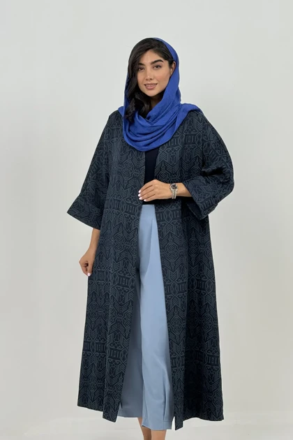 مانتو ردا ژاکارد پنبه حورا