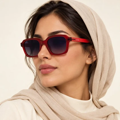 عینک آفتابی لنا مدل LE358 C02 قرمز