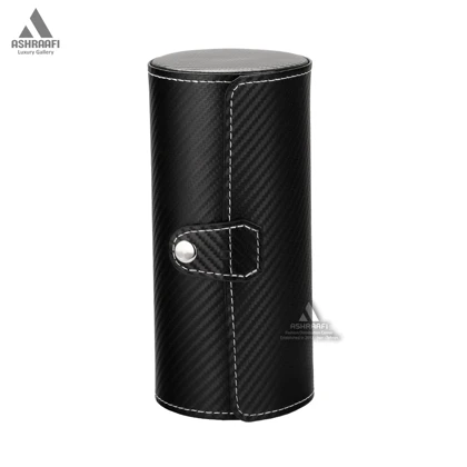 باکس ساعت 3 تایی چرمی Leather Travel Watch Case 3-K