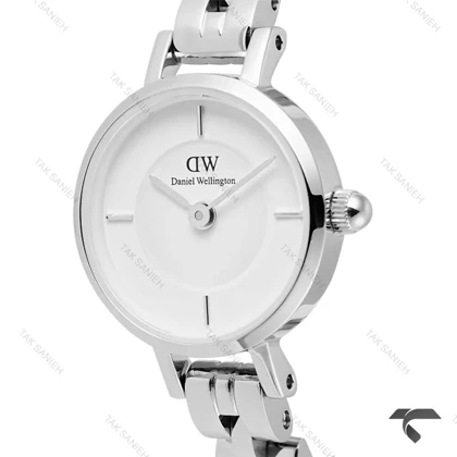 ساعت دنیل ولینگتون زنانه مینی Petite سیلور صفحه سفید DW-10122-L