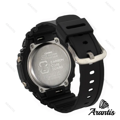 کاسیو جیشاک GA2100 مردانه مشکی صفحه هفت رنگ m-10004