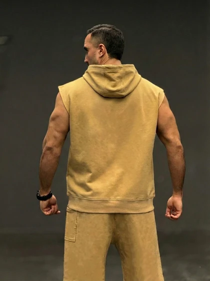 رکابی هودی کلاه دار جردن (Jordan) پارچه دورس گلکسی