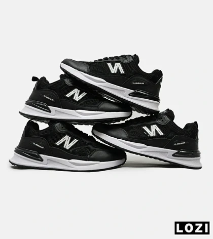 کفش کتانی مردانه مشکی NEW BALANCE yg niubailun