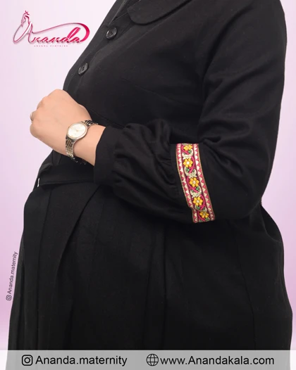 مانتو بارداری پشمی سنتی