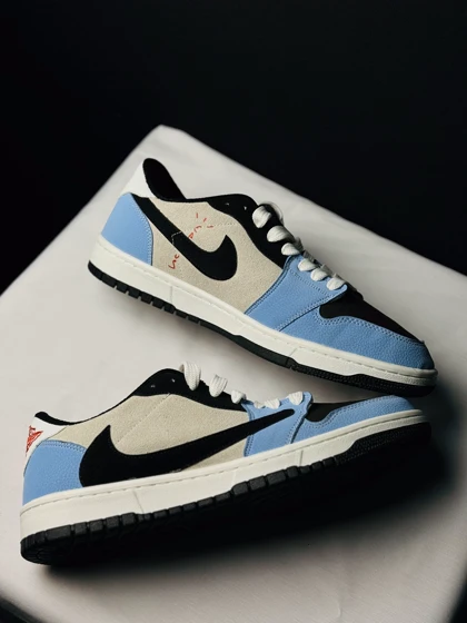 کفش Nike Jordan Travis S سفید آبی 028