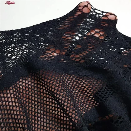 سرهمی فانتزی زنانه کد 4855-S36 رنگ مشکی